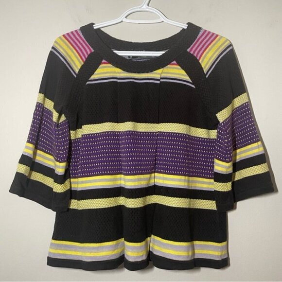 Pringle of Scotland 1815 Cotton Striped Knit Sweater size XS - Picture 1 of 5